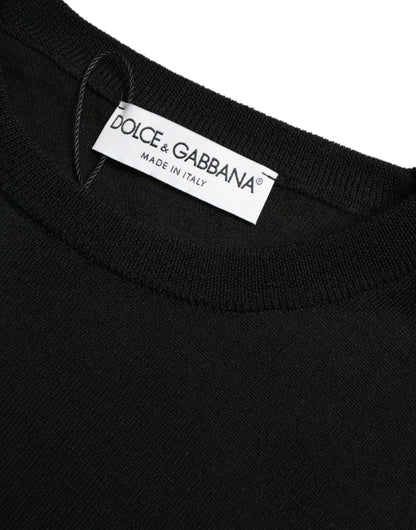 Чудовий чорний вовняний светр Dolce &amp; Gabbana