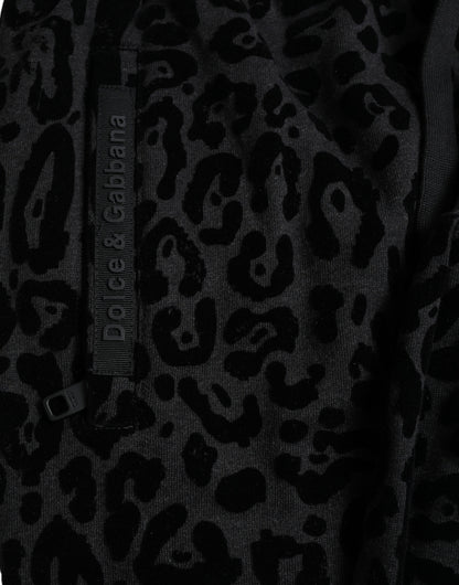 Елегантні чоловічі джоггери з леопардовим принтом Dolce &amp; Gabbana