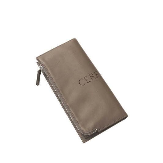 Коричневий шкіряний чоловічий гаманець Cerruti 1881