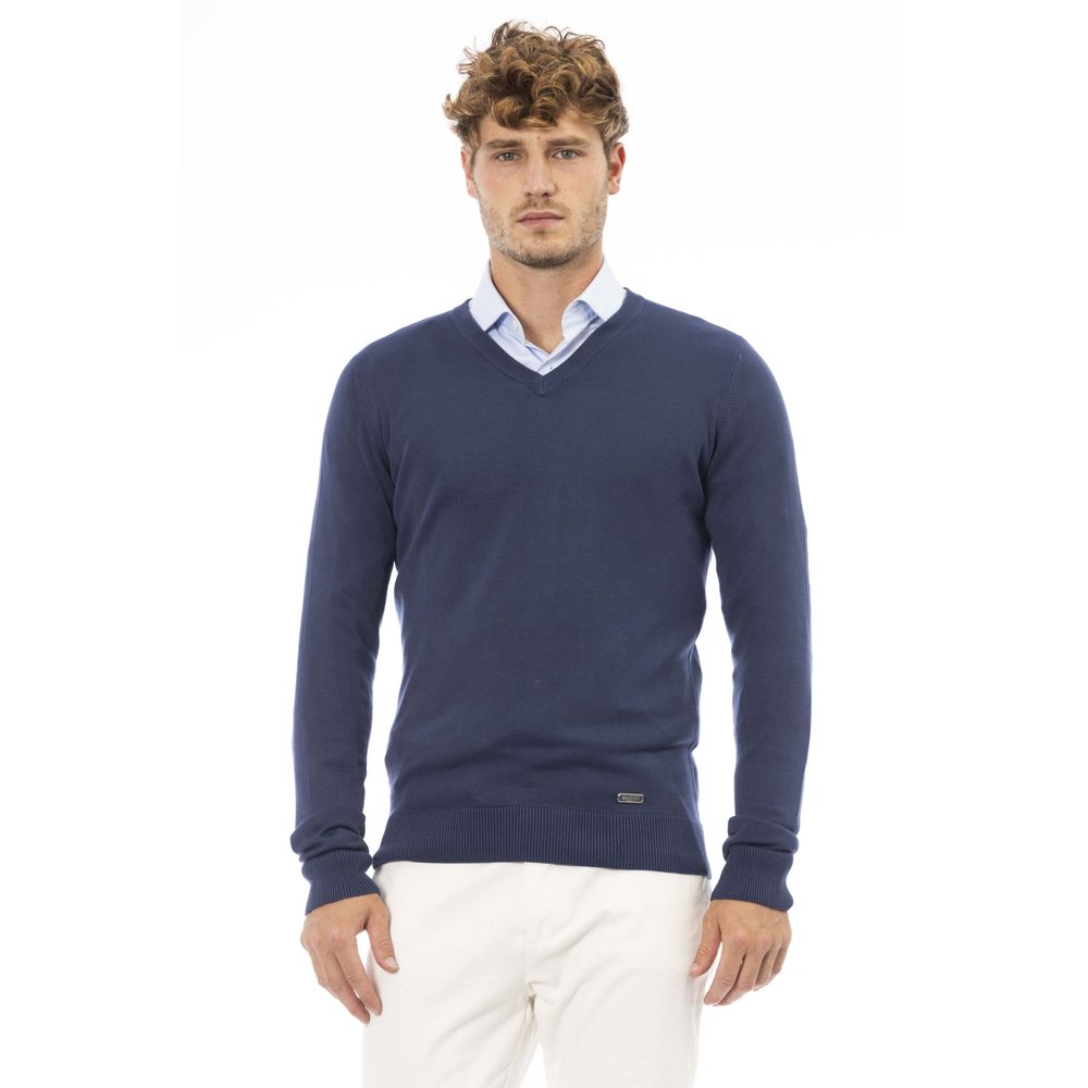Чоловічий светр Baldinini Trend Blue Modal