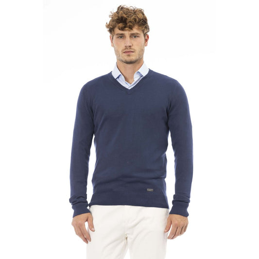 Чоловічий светр Baldinini Trend Blue Modal