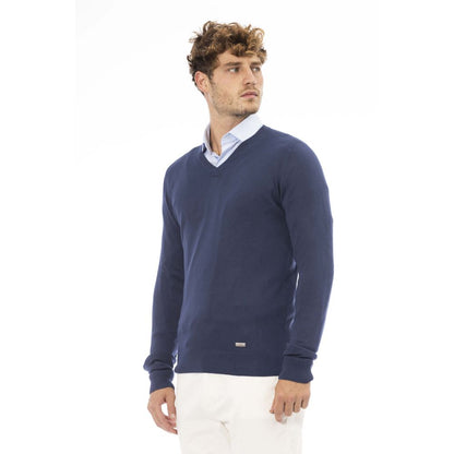Чоловічий светр Baldinini Trend Blue Modal