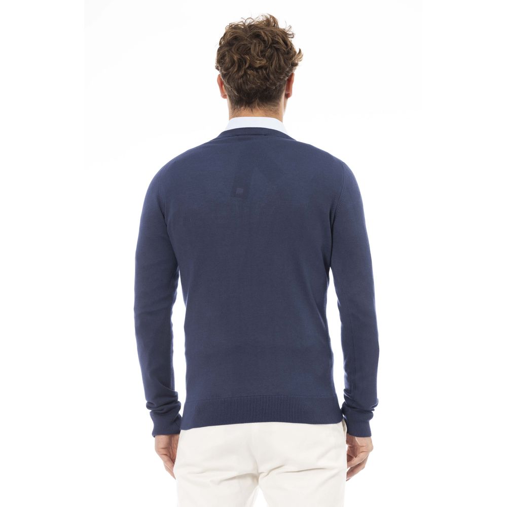 Чоловічий светр Baldinini Trend Blue Modal