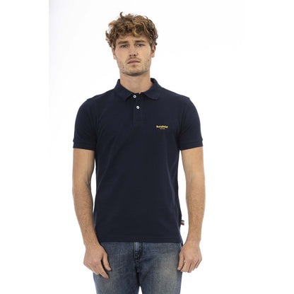 Чоловіче поло Baldinini Trend Blue Cotton