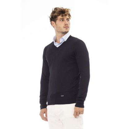 Чоловічий светр Baldinini Trend Blue Modal