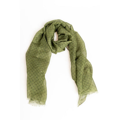 Чоловічий шарф Trussardi Green Modal