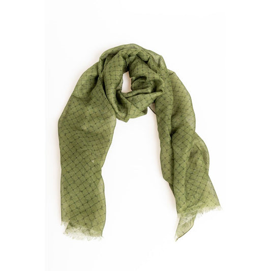Чоловічий шарф Trussardi Green Modal