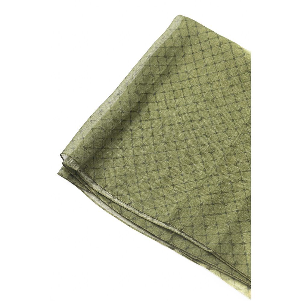 Чоловічий шарф Trussardi Green Modal