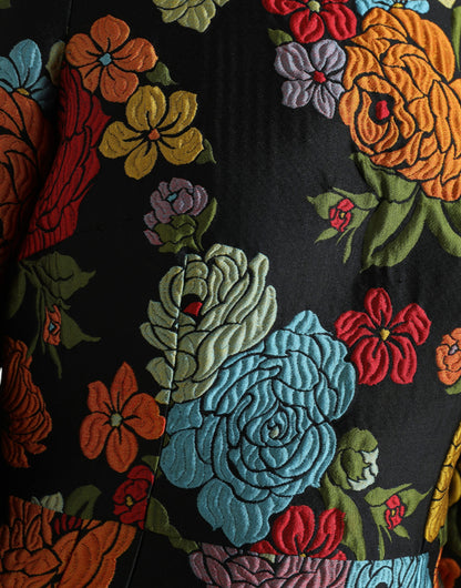 Елегантна сукня-олівець із квітковою вишивкою Dolce &amp; Gabbana