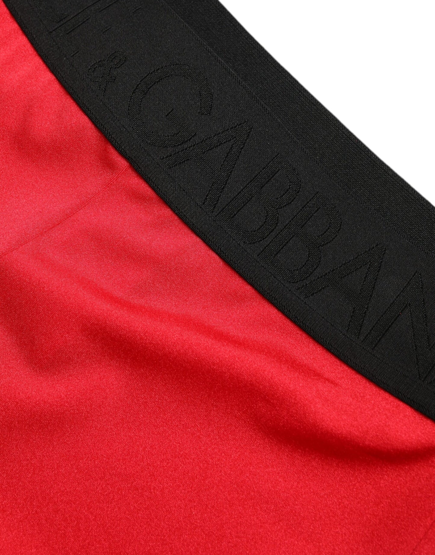 Елегантні червоні легінси з високою талією Dolce &amp; Gabbana