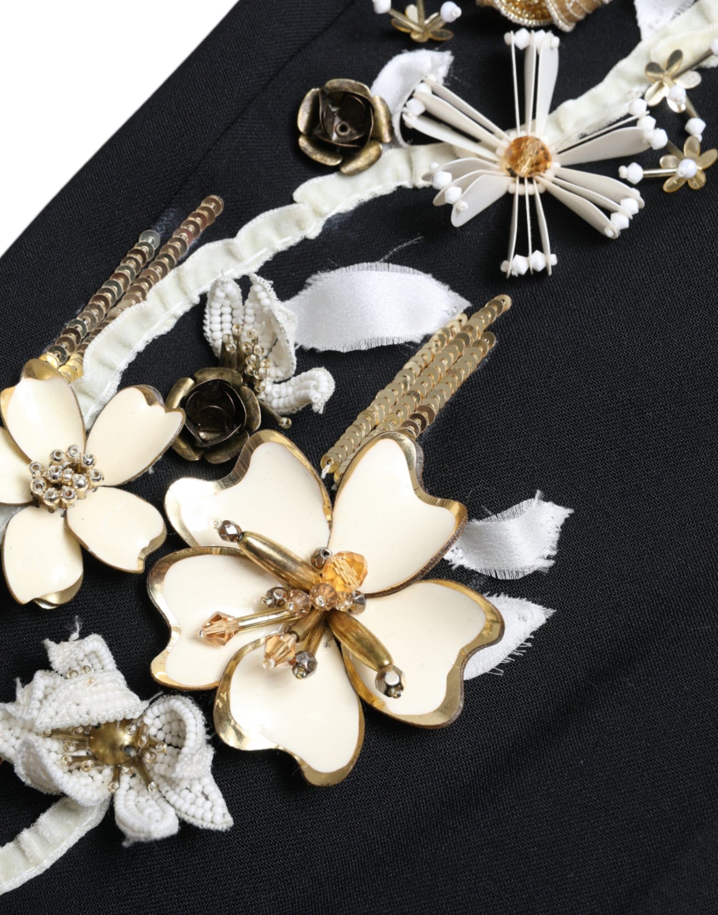 Елегантні звужені штани Dolce &amp; Gabbana із завищеною талією в квітковий колір