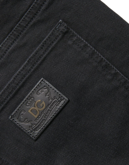 Чорні джинсові шорти Dolce &amp; Gabbana Chic