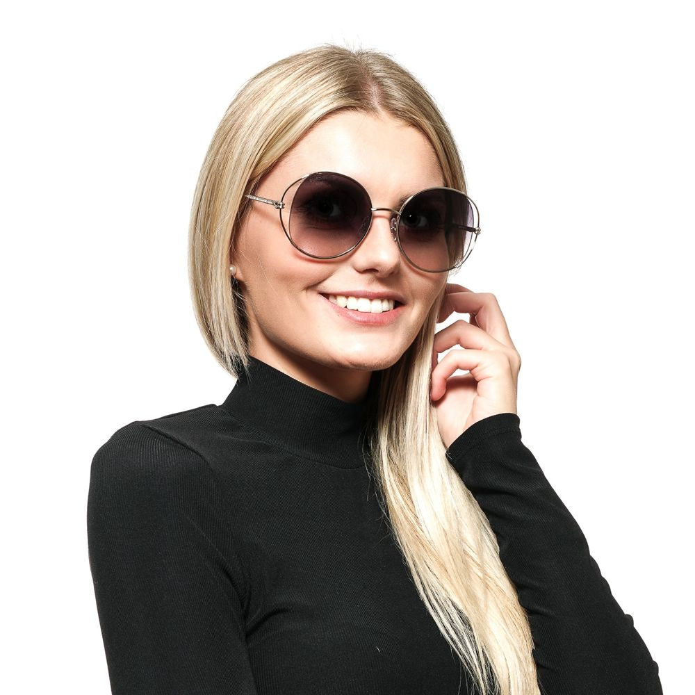 Срібні жіночі сонцезахисні окуляри Swarovski
