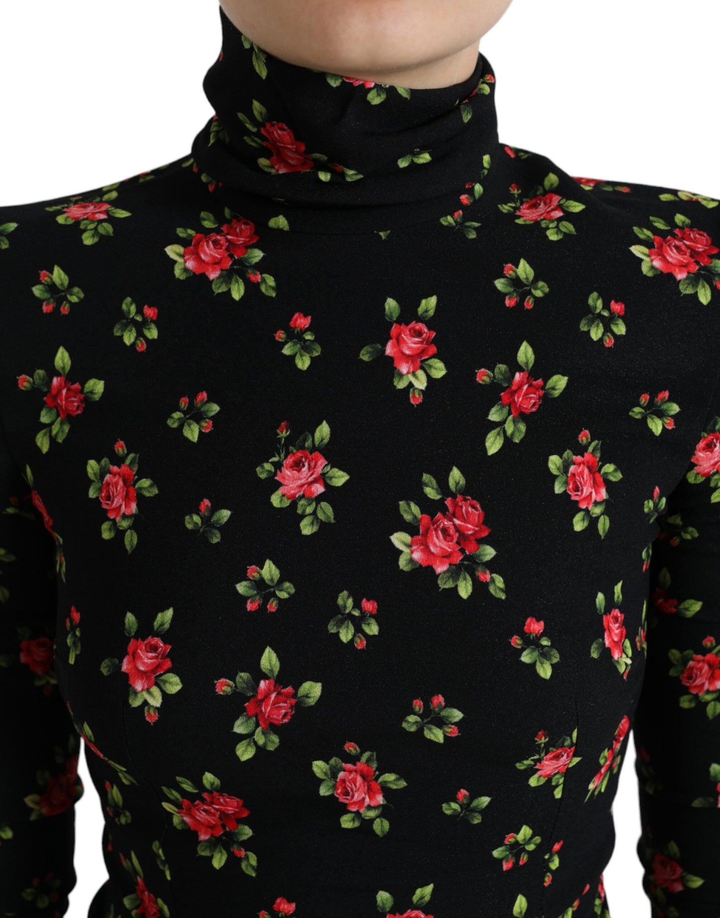 Dolce &amp; Gabbana Елегантний квітковий шовковий топ