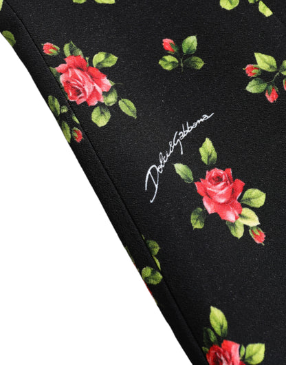 Dolce &amp; Gabbana Елегантний квітковий шовковий топ