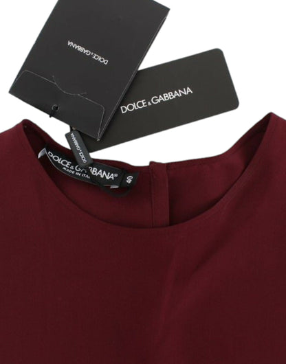 Dolce &amp; Gabbana Enchanted Sicilian Silk Top