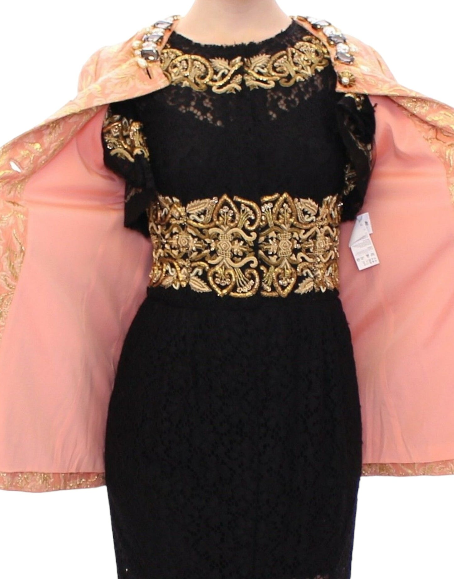 Ексклюзивне пальто Dolce &amp; Gabbana Crystal Brocade