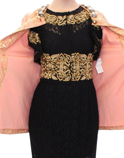 Ексклюзивне пальто Dolce &amp; Gabbana Crystal Brocade