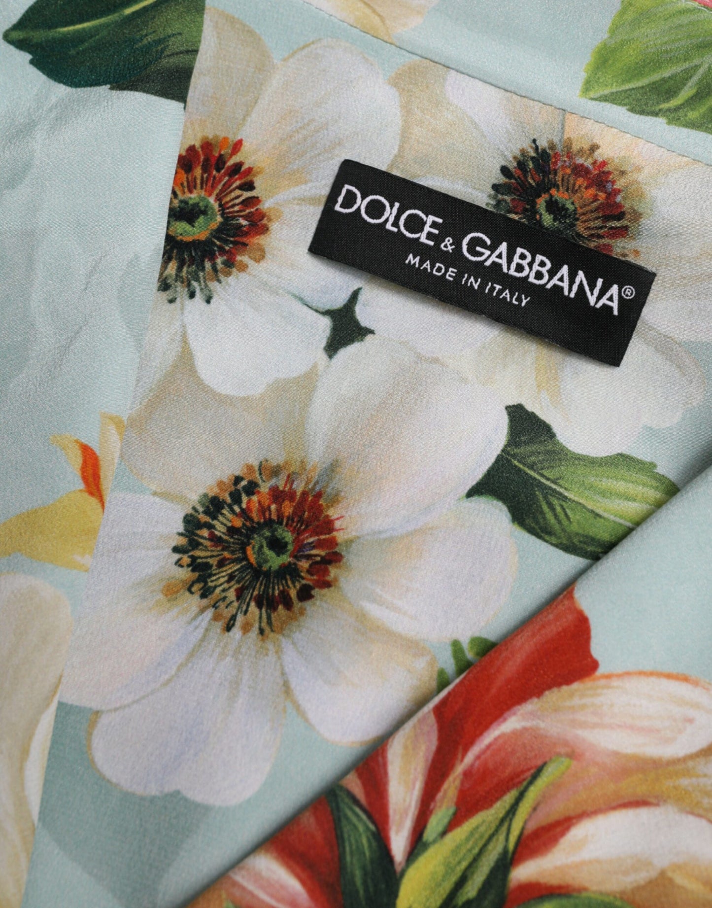Елегантний шовковий жакет Dolce &amp; Gabbana з квітковим принтом