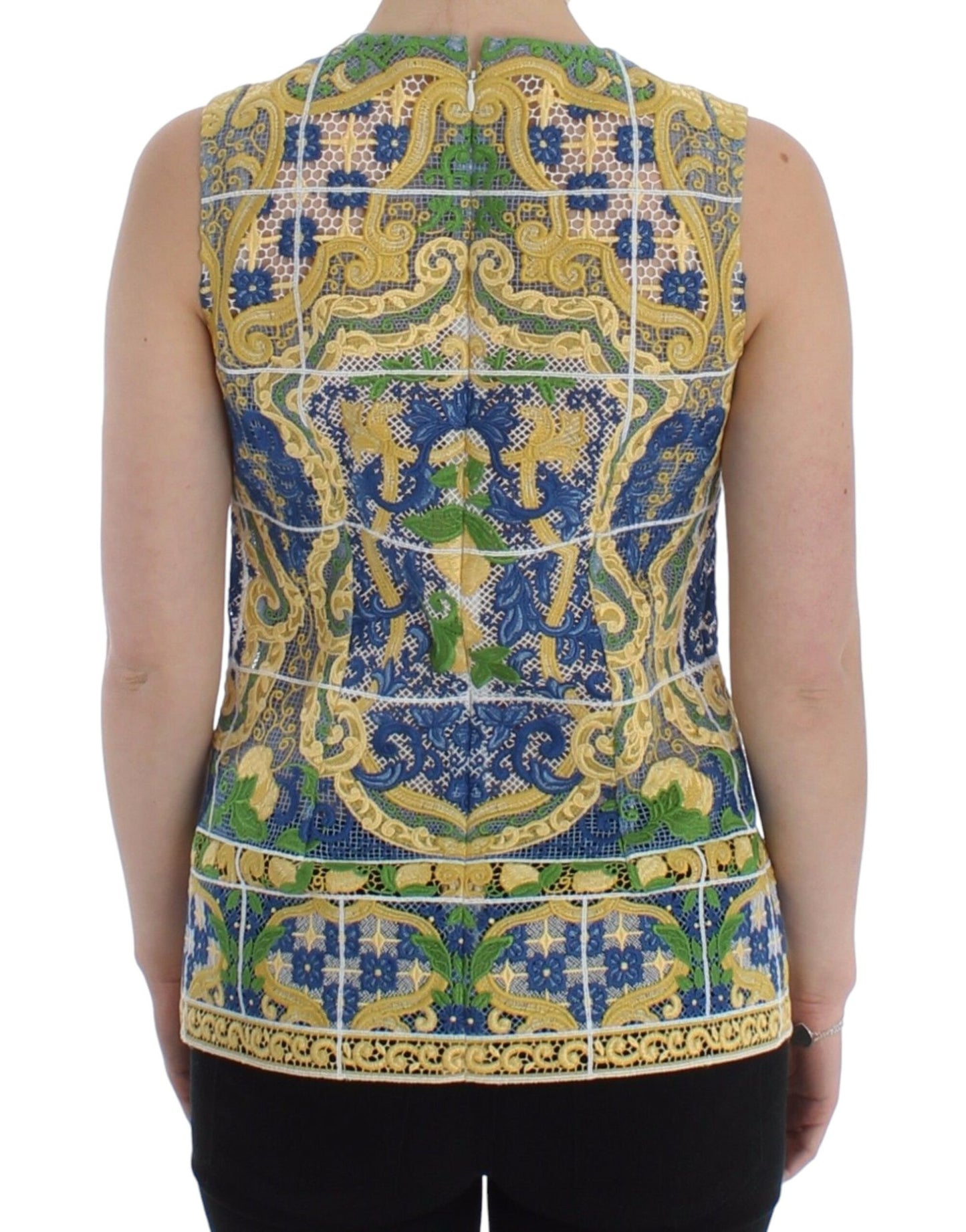 Вишита майоліка Dolce &amp; Gabbana без рукавів