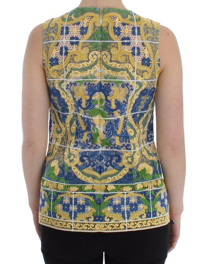 Вишита майоліка Dolce &amp; Gabbana без рукавів