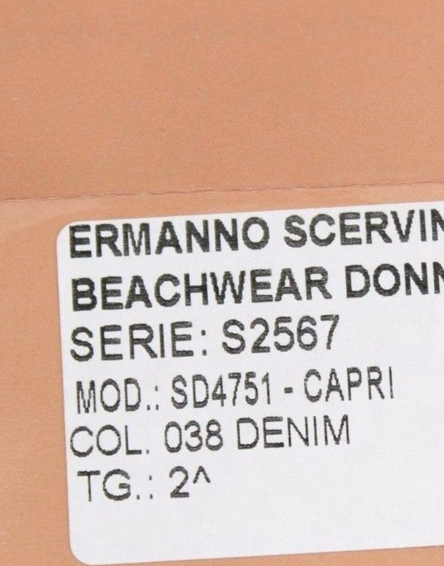 Шикарні сині капрі Ermanno Scervino для елегантного літа