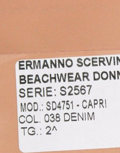 Шикарні сині капрі Ermanno Scervino для елегантного літа