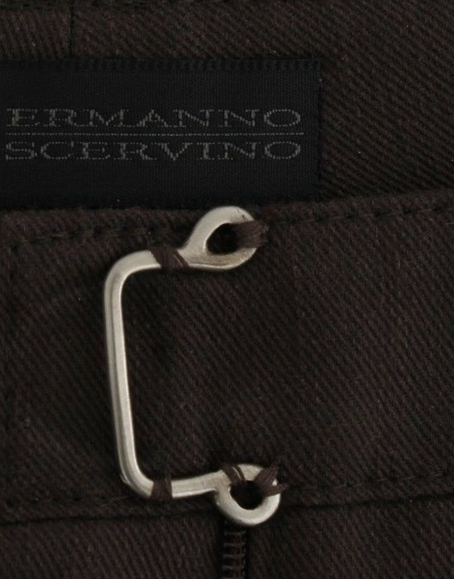 Ermanno Scervino Шикарні коричневі бавовняні класичні штани