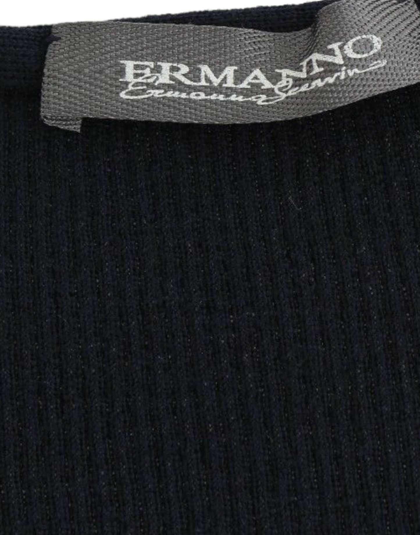 Шикарний синій вовняний светр Ermanno Scervino