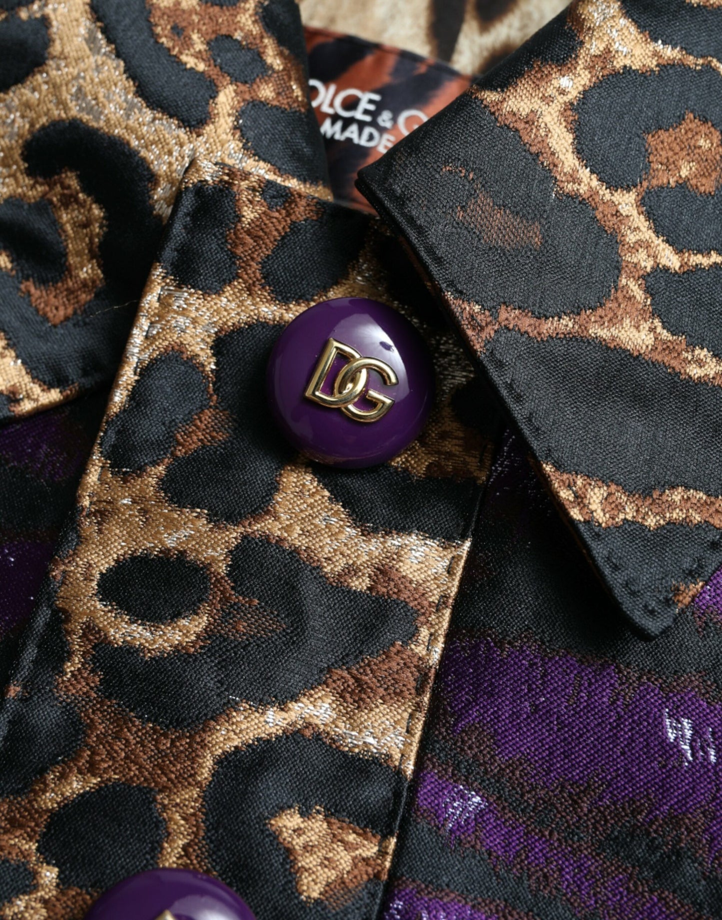 Вишуканий жакардовий тренч Dolce &amp; Gabbana з мотивом тигра