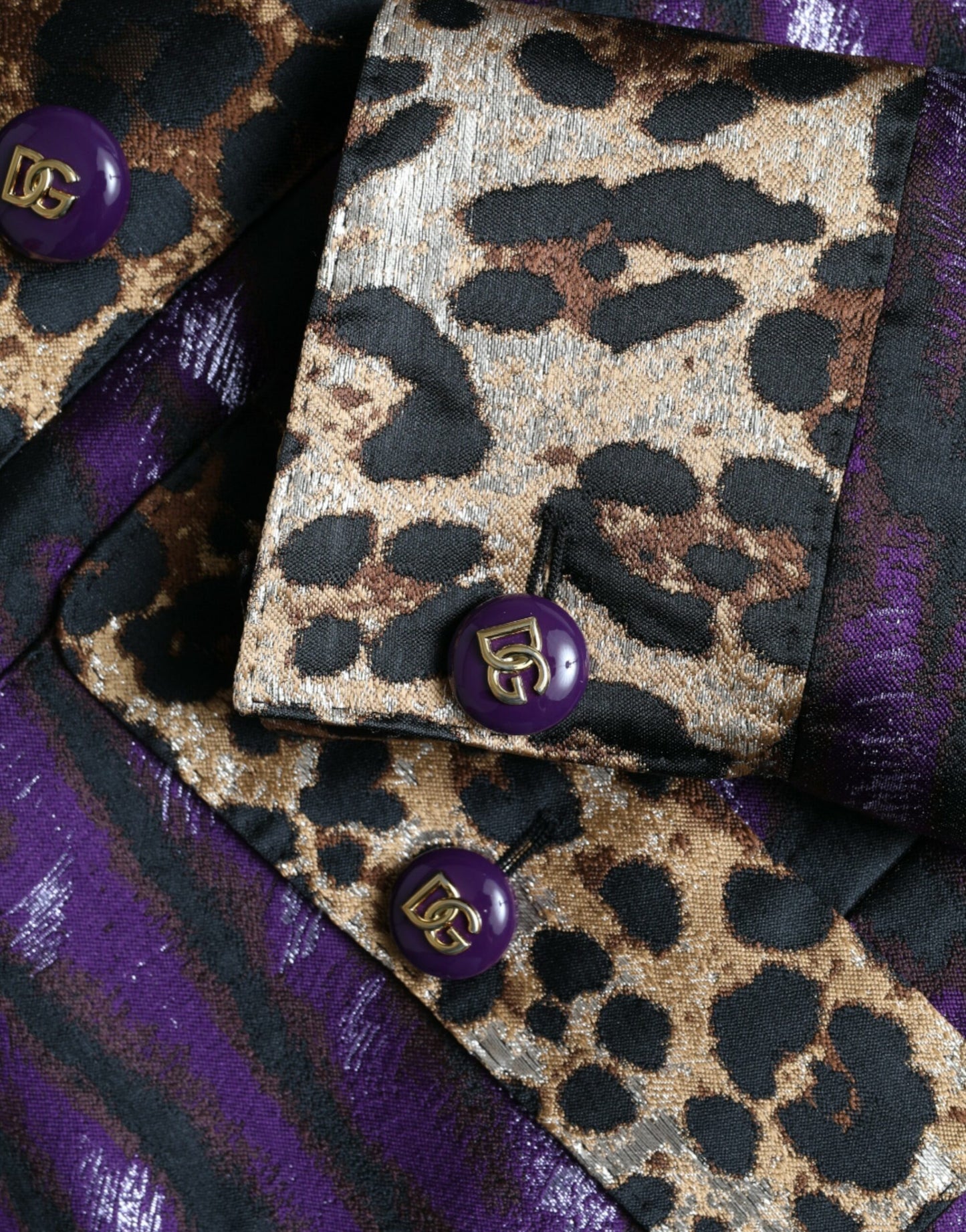 Вишуканий жакардовий тренч Dolce &amp; Gabbana з мотивом тигра