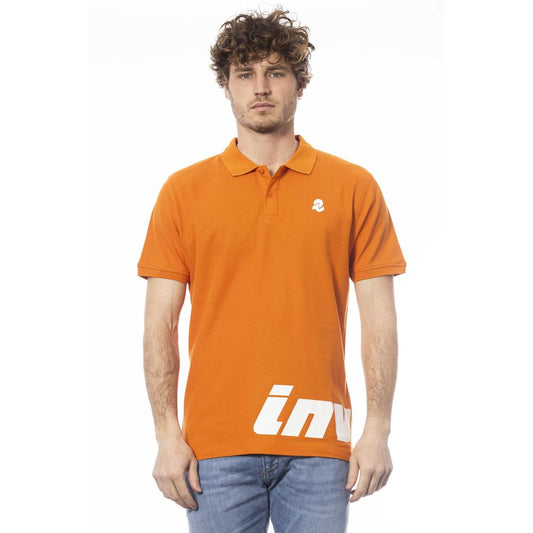 Чоловіча бавовняна сорочка поло Invicta Orange