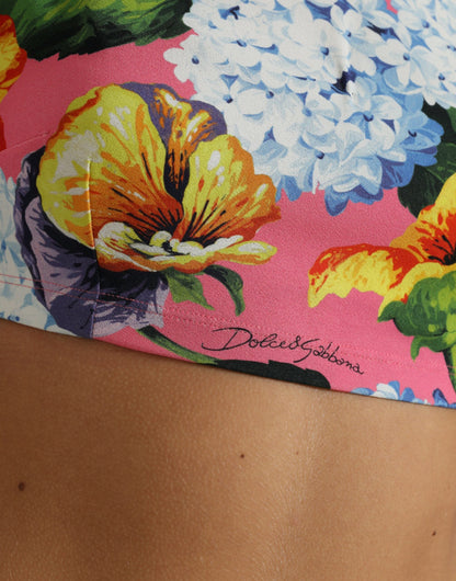 Укорочена блуза Dolce &amp; Gabbana Floral Elegance