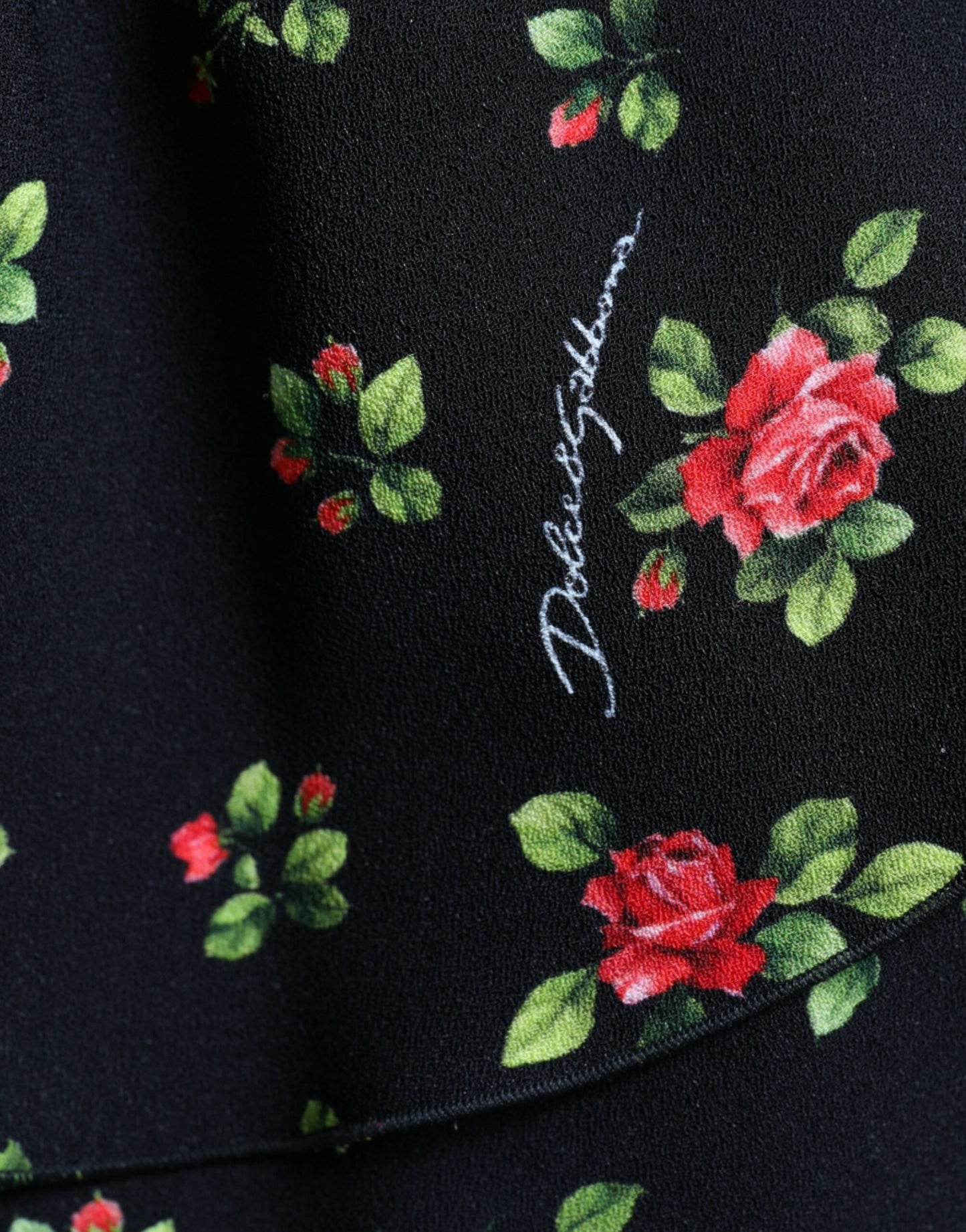 Розкішний укорочений топ із квітковим принтом Dolce &amp; Gabbana