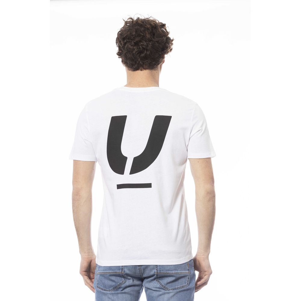 Чоловіча біла бавовняна футболка Ungaro Sport