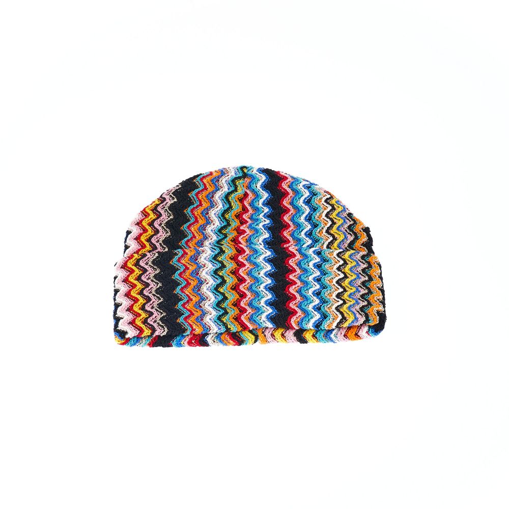 Багатобарвна вовняна жіноча шапка Missoni