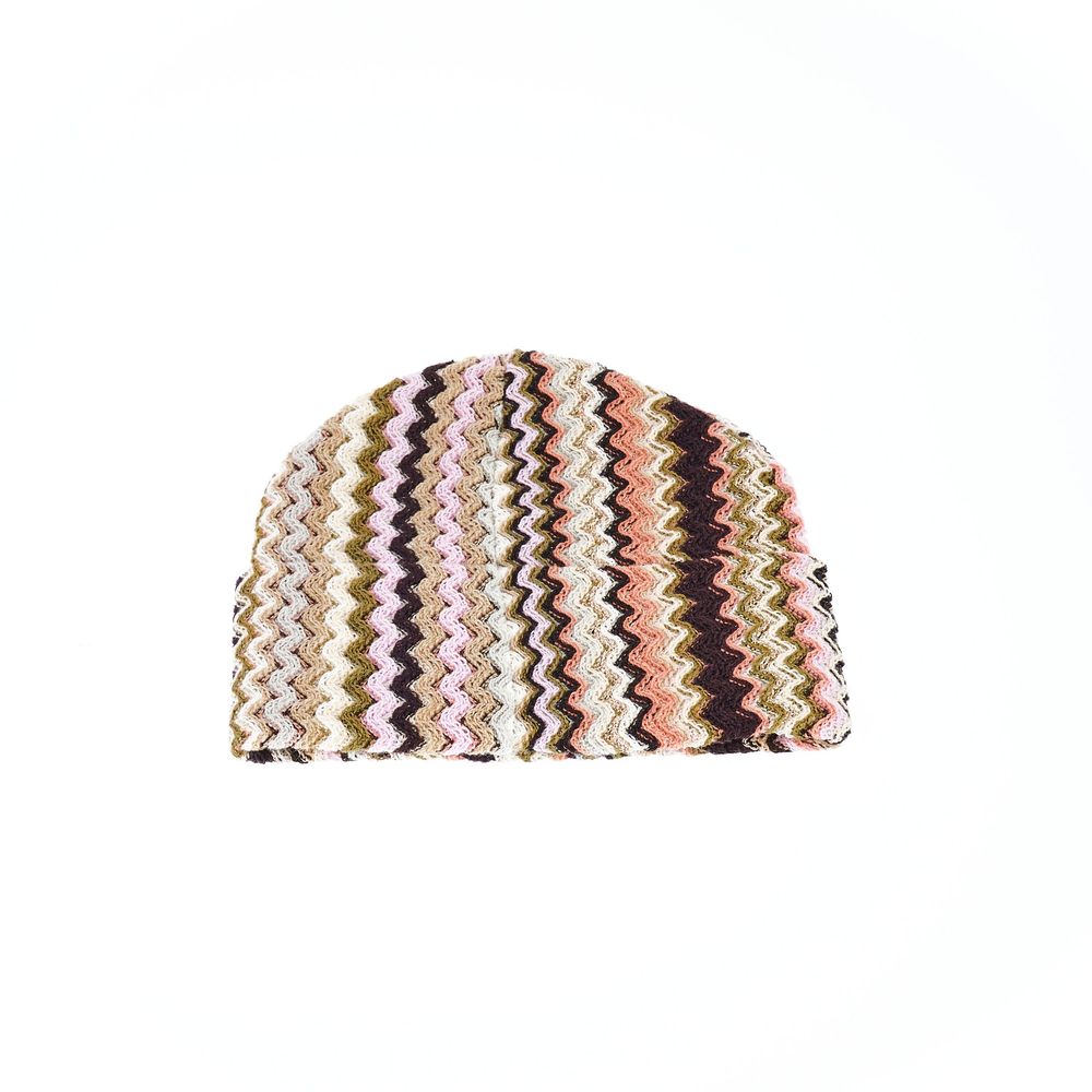 Багатобарвна вовняна жіноча шапка Missoni