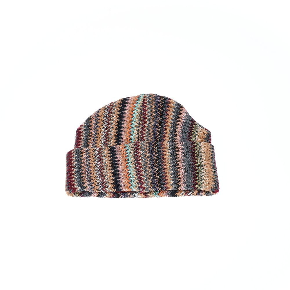 Багатобарвна вовняна жіноча шапка Missoni