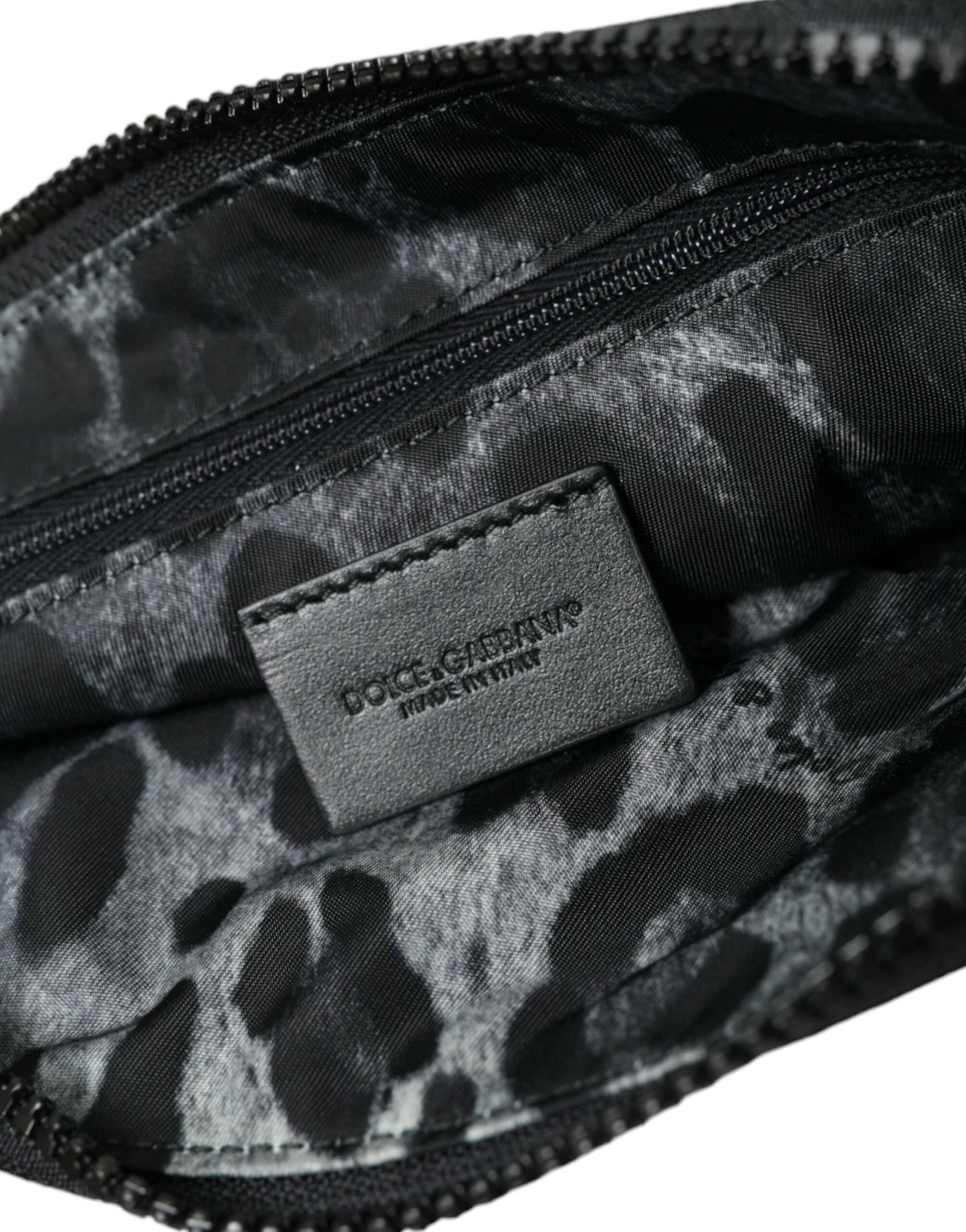 Елітна сумка Dolce &amp; Gabbana з нейлону та шкіри з логотипом