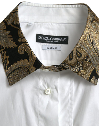 Елегантна золота сорочка Dolce &amp; Gabbana