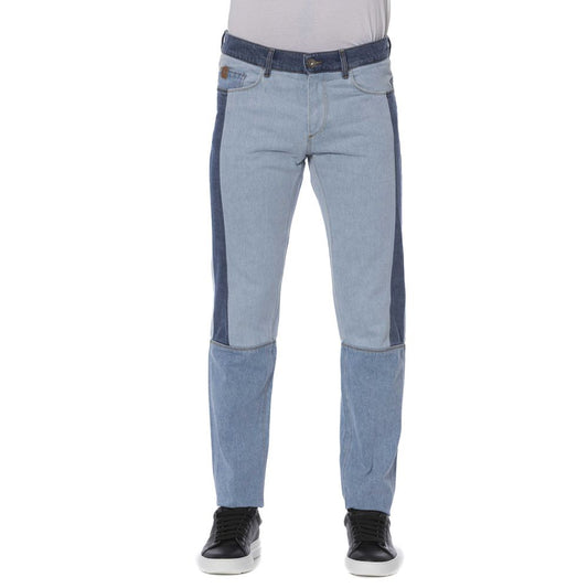 Сині бавовняні чоловічі джинси Trussardi Jeans