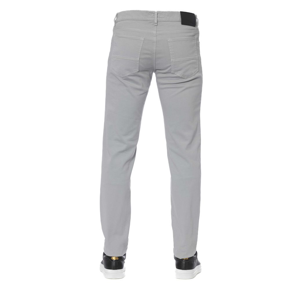 Сірі бавовняні чоловічі джинси Trussardi Jeans