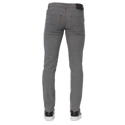 Сірі бавовняні чоловічі штани Trussardi Jeans