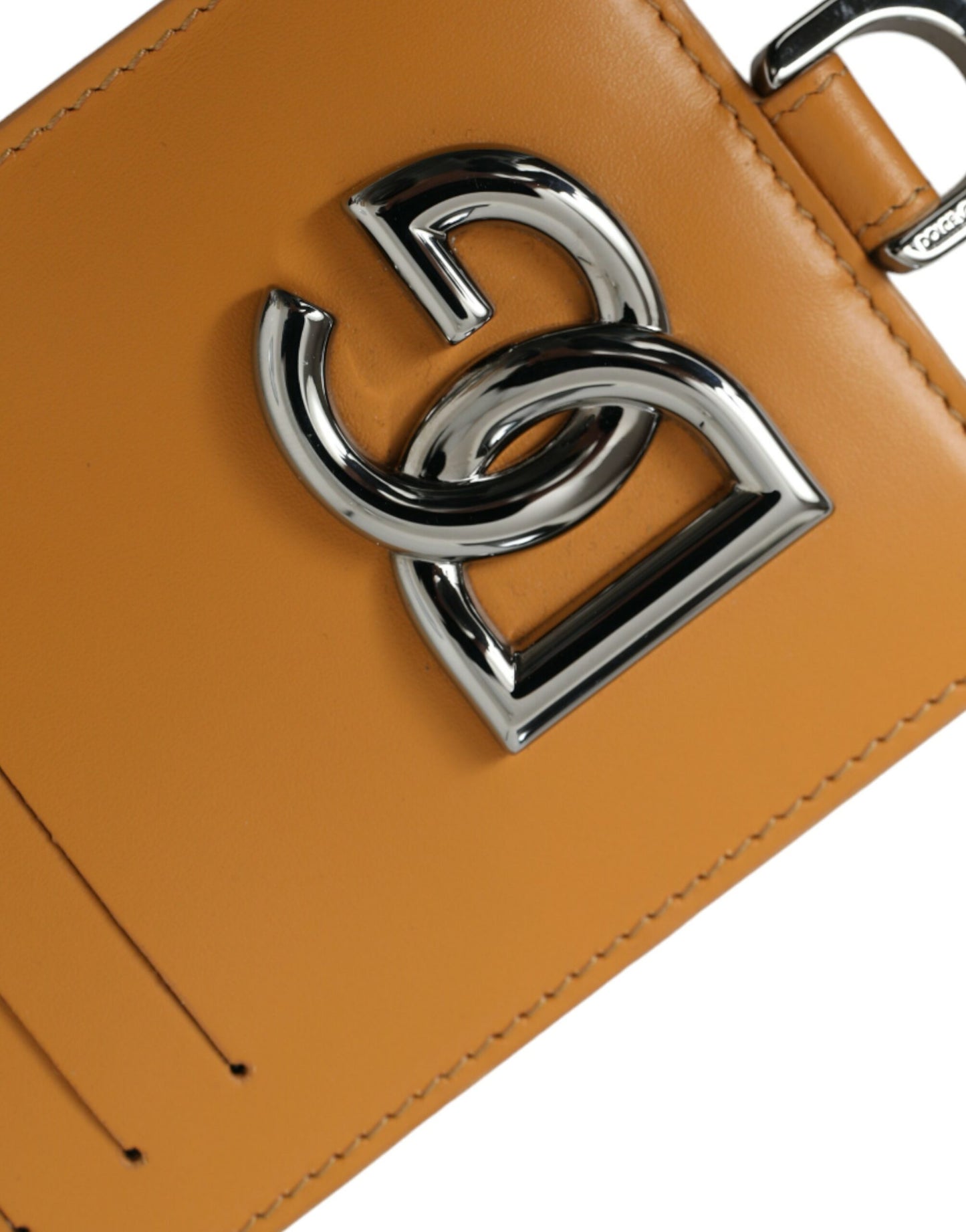 Візитниця Dolce &amp; Gabbana Elegant Orange з телячої шкіри