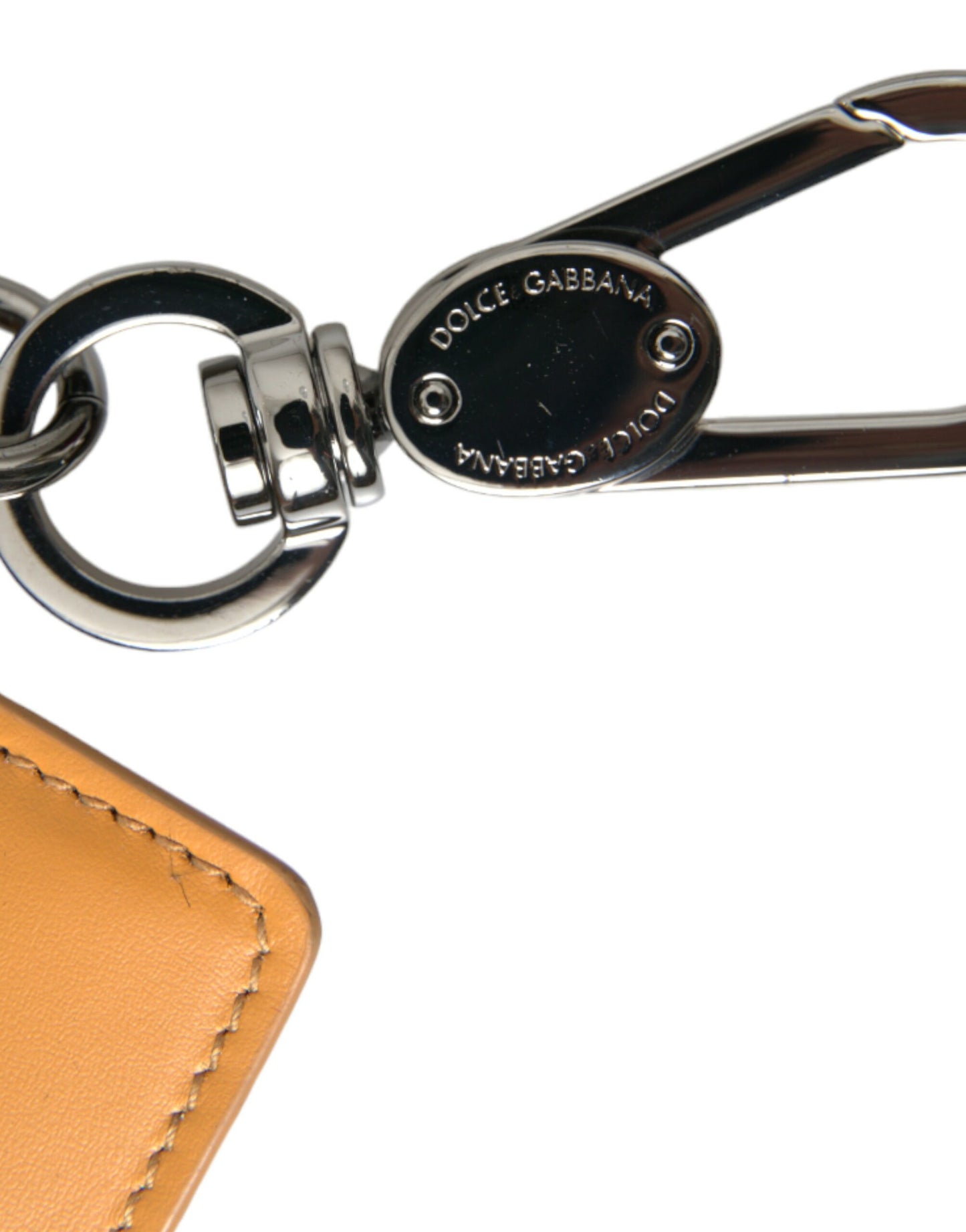 Візитниця Dolce &amp; Gabbana Elegant Orange з телячої шкіри