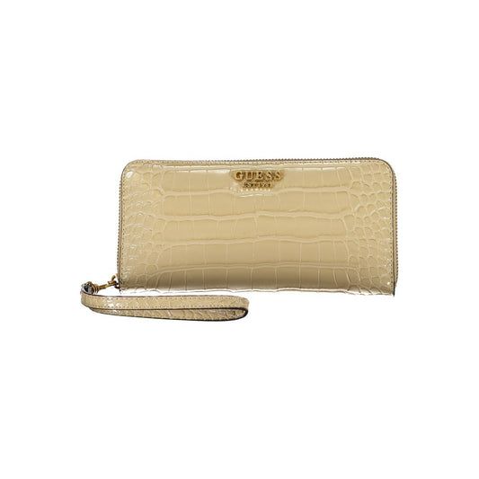 Гаманець із кількома відділеннями Guess Jeans Chic Beige