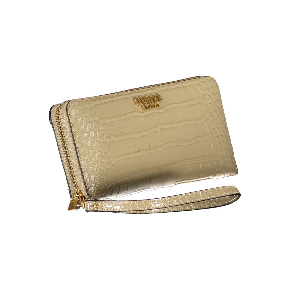 Гаманець із кількома відділеннями Guess Jeans Chic Beige