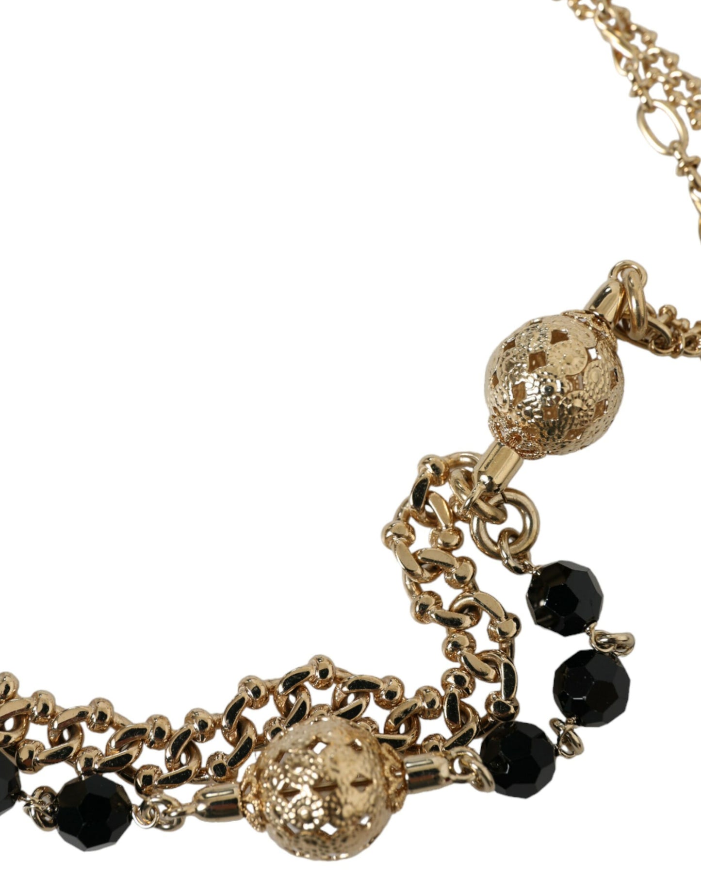 Елегантний шкіряний пояс Dolce &amp; Gabbana Crystal Bounce