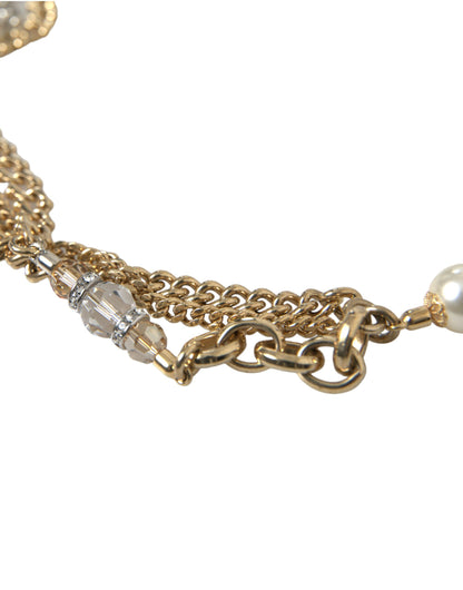 Елегантний поясний пояс Dolce &amp; Gabbana Crystal Bounce
