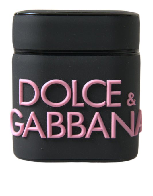 Елегантний двоколірний шкіряний футляр для Airpods Dolce &amp; Gabbana